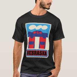 USA - Delstater - NEBRASKA T Shirt