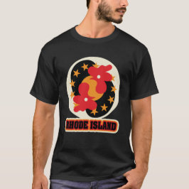 USA - Delstater - RHODE ISLAND T Shirt