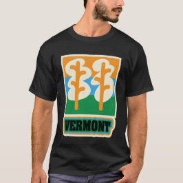 USA - Delstater - VERMONT T Shirt