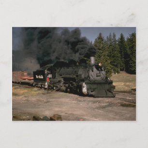 USA, Denver & Rio Grande 2-8-2 smal mätare Vykort