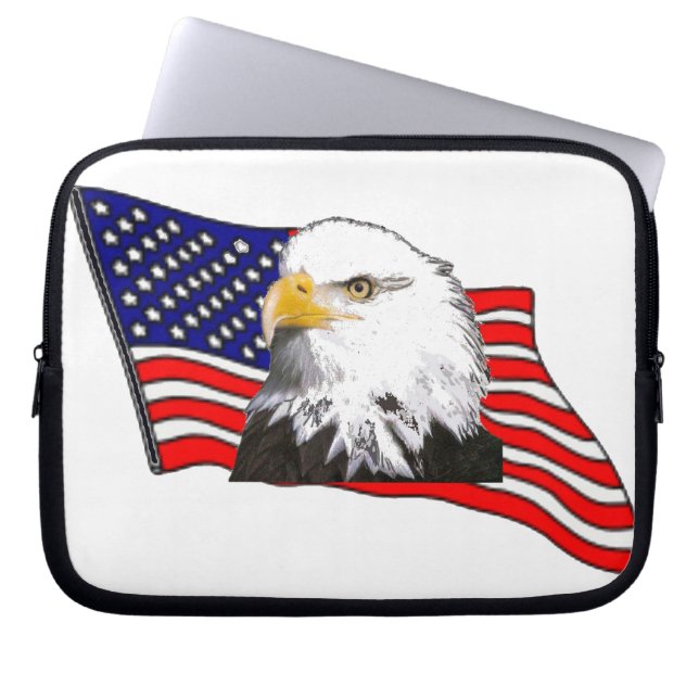 USA-design Pc-fodral Laptop Sleeve (Framsidan)
