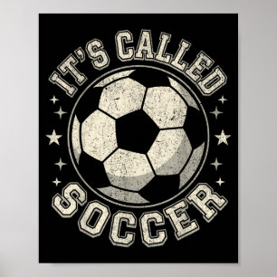 USA Det heter fotboll inte amerikansk fotboll Roli Poster