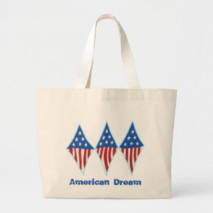 USA Diamonds Bags & Totes Jumbo Tygkasse