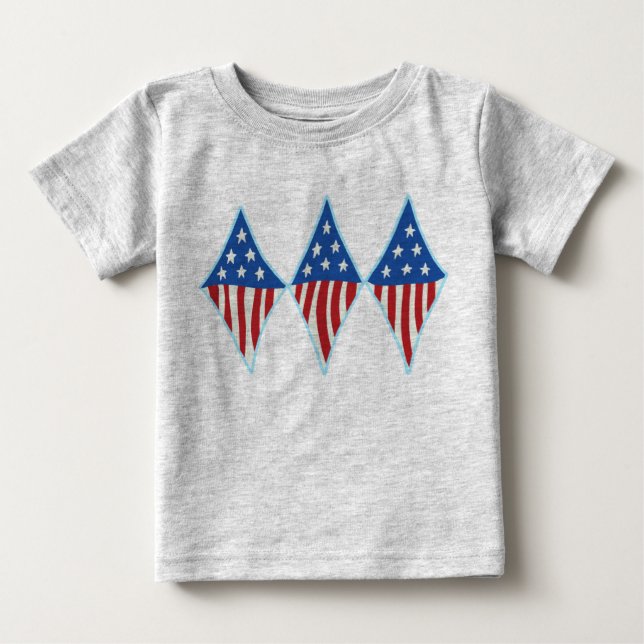 USA Diamonds Infants & Småbarn T-shirts (Framsida)