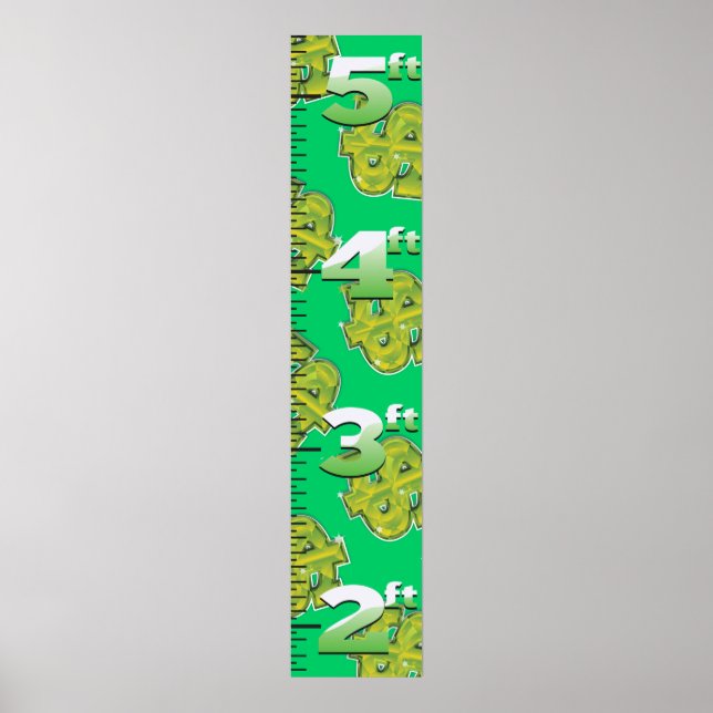 USA Dollar Growth Chart. Poster (Framsidan)