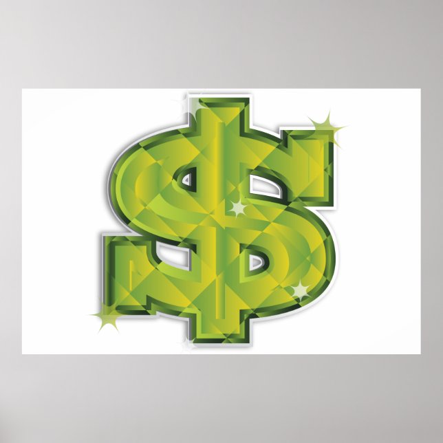 USA-dollar Poster (Framsidan)