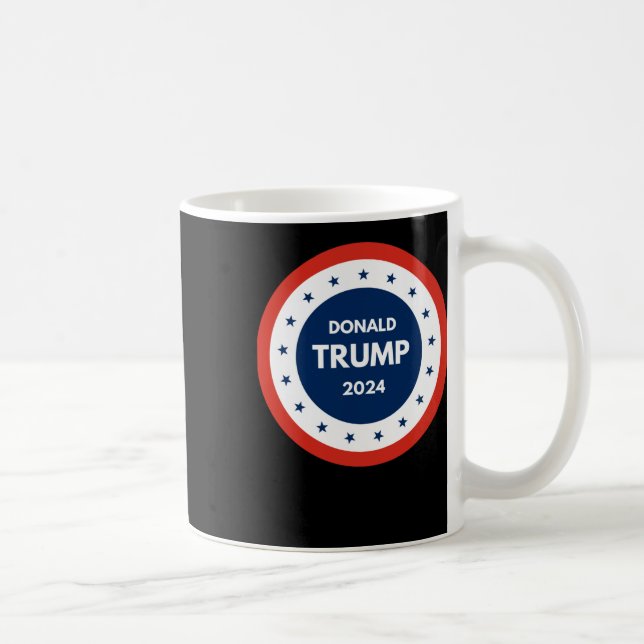 Usa Donald Trump 2024 Kaffemugg (Höger)