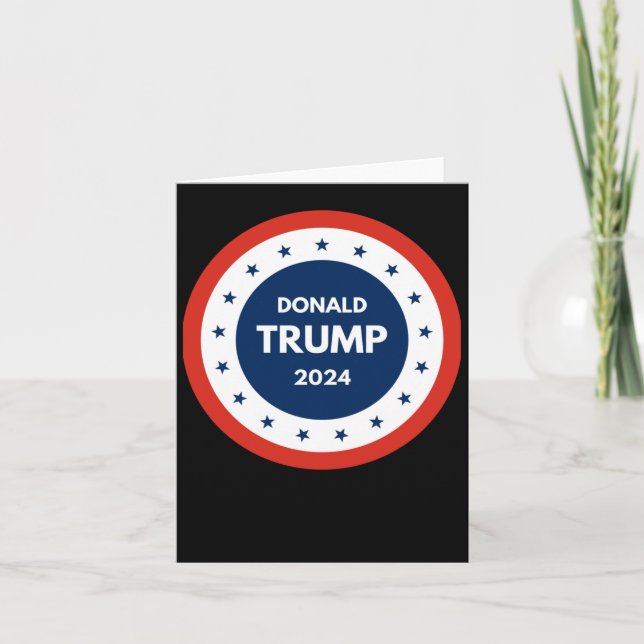 Usa Donald Trump 2024 Kort (Framsida)