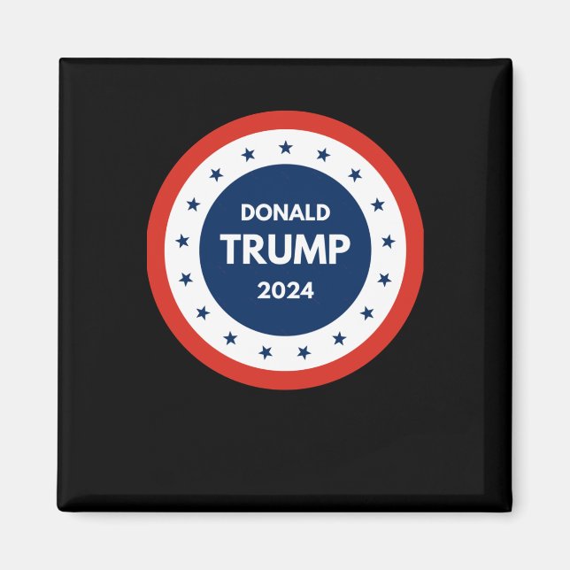 Usa Donald Trump 2024 Magnet (Framsidan)