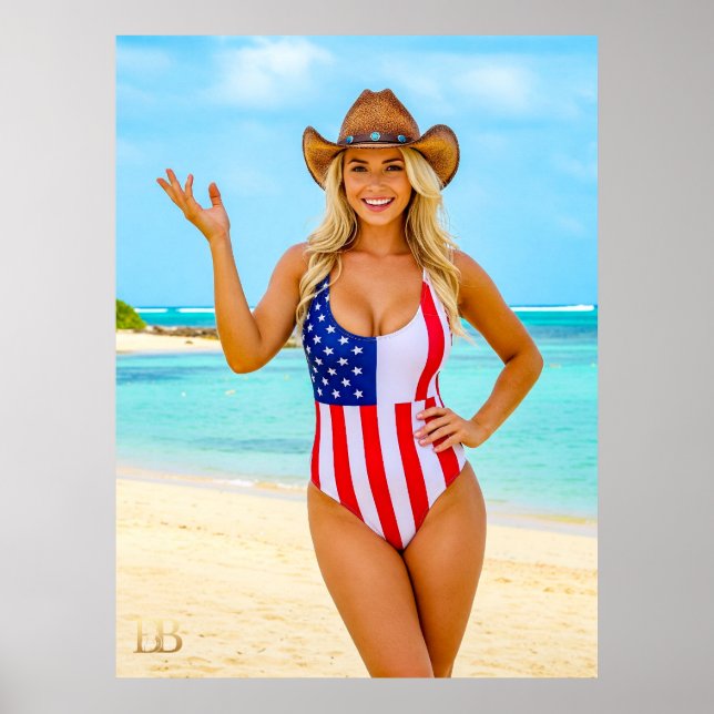 USA Dream Girl 47 Poster (Framsidan)