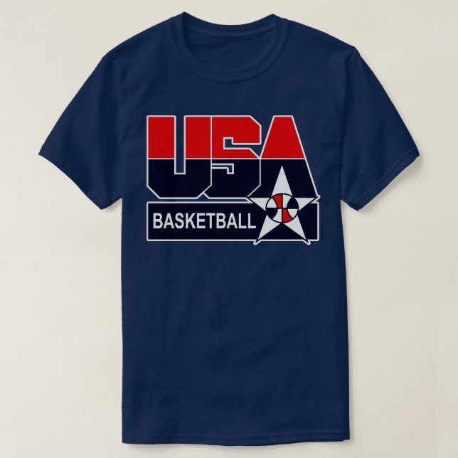 USA DREAM TEAM ÄR DEN BÄSTA KVALITETEN PÅ TEEPUBLI T SHIRT (Design framsida)