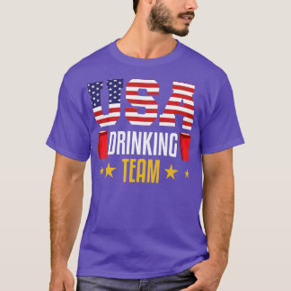 USA Drinking Team T Shirt