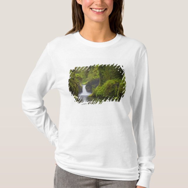 USA, Eagle Creek, Columbia Gorge, Oregon. 3 Tee (Framsida)