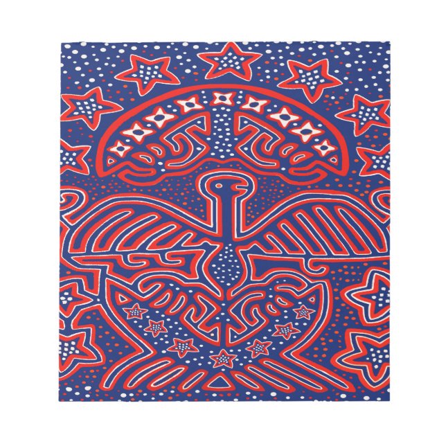 USA Eagle Democratic Patriot Anteckningsblock (Framsida)