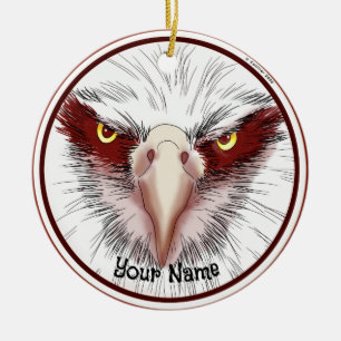 USA Eagle Julgransprydnad Keramik