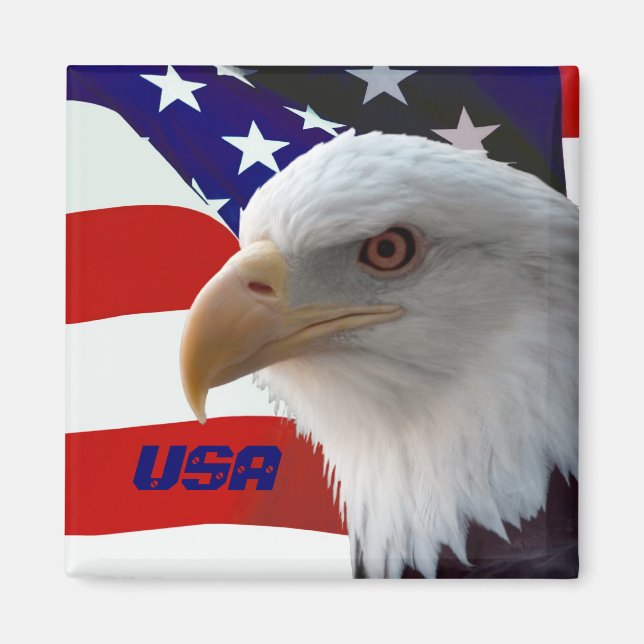 USA Eagle Magnet (Framsidan)
