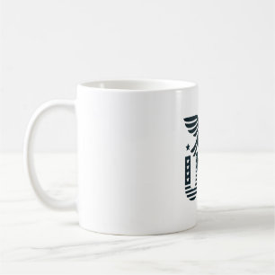 USA Eagle Patriotic Desig - Stars och stripes Stil Kaffemugg
