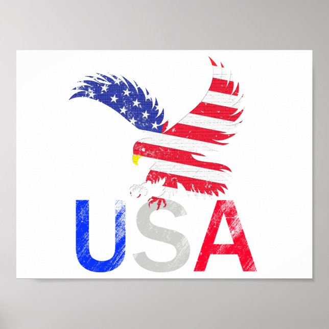USA Eagle Poster (Framsidan)