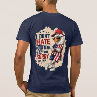 USA Eagle Rivalitet Humor Fotboll Fan T-shirt