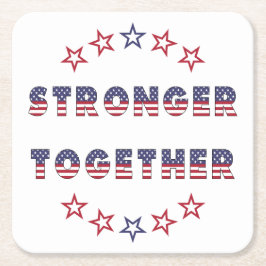 USA Elections Party Collection! Underlägg Papper Kvadrat