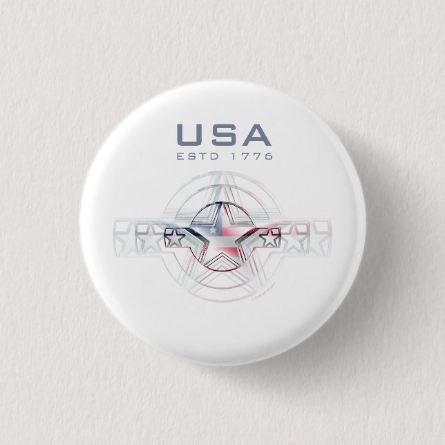 USA Estd. 1776 Knapp (Framsida)