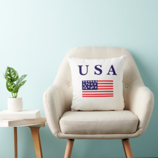 Usa Excuse Quote Tri-Blend T-shirt Kudde
