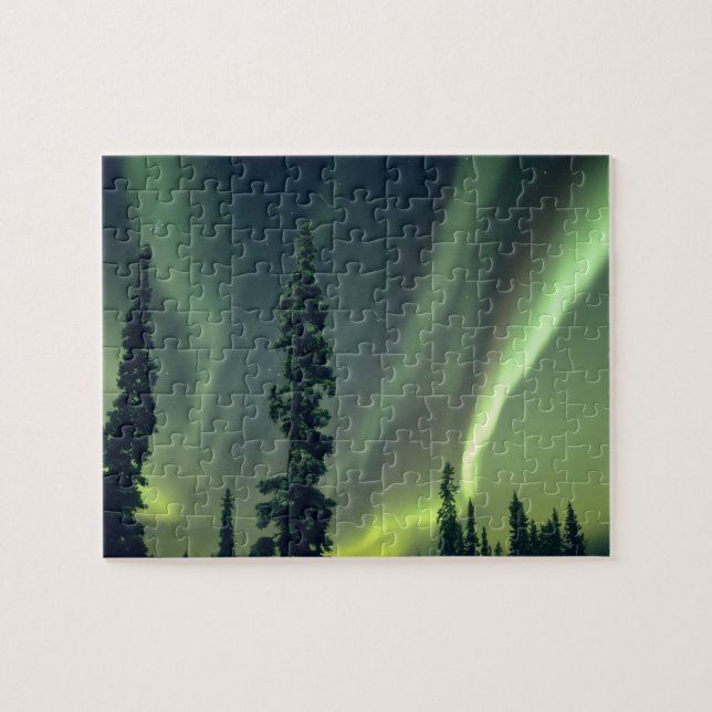 USA, Fairbanks-området, centrala Alaska, Aurora Pussel (Horisontell)