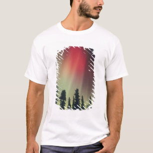 USA, Fairbanks-området, centrala Alaska, Aurora T-shirt