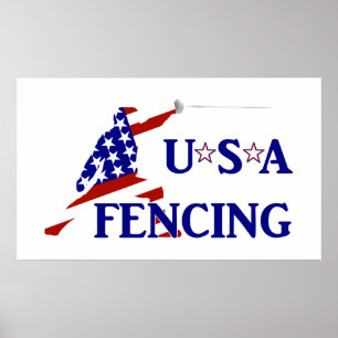 USA Fening Poster