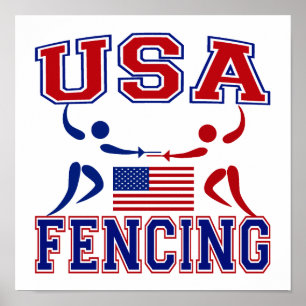 USA Fening Poster