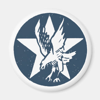 USA Fighting Squadron Insignia Magnet
