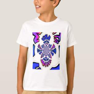 USA Firande: Roligt Text Dynamic Art T-shirt