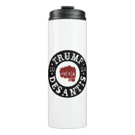 USA Fist Tattoo Trump DeSantis 2024