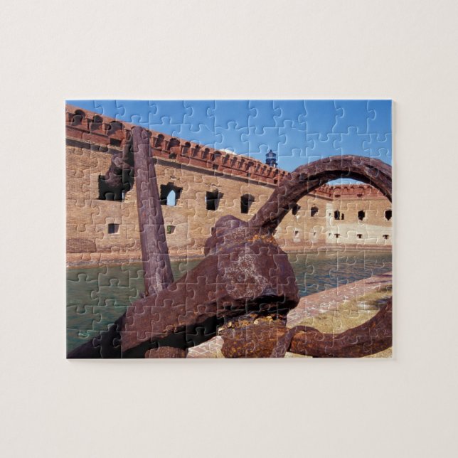 USA, FL, Florida Keys, Fort Jefferson, 1846, Pussel (Horisontell)