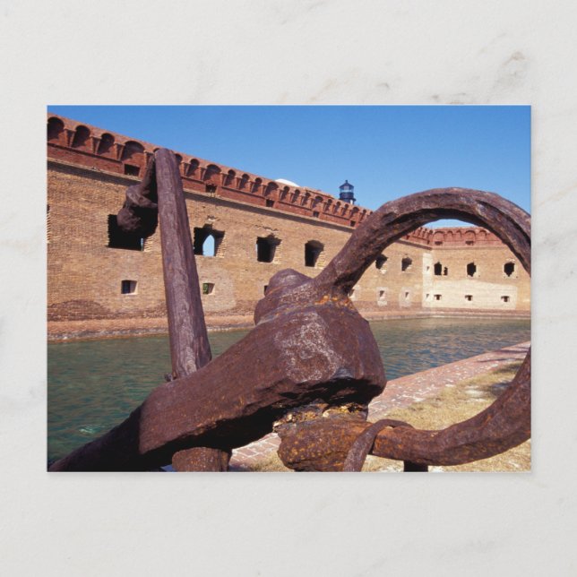 USA, FL, Florida Keys, Fort Jefferson, 1846, Vykort (Framsida)