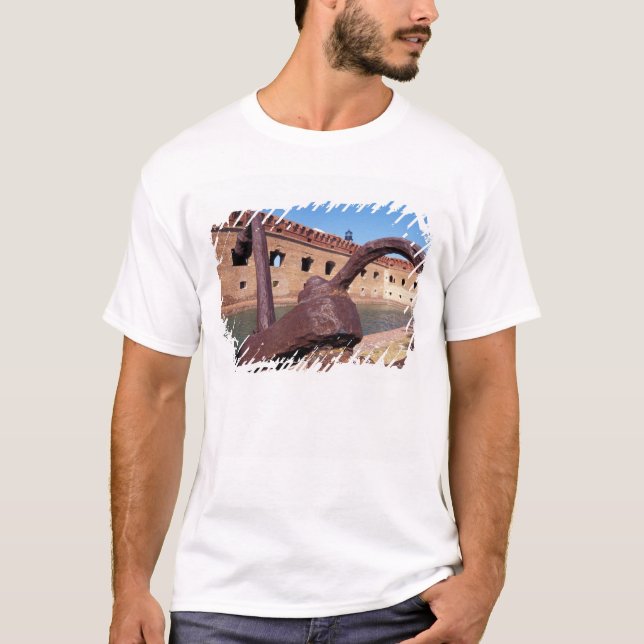 USA, FL, Florida Nycklar, Fort Jefferson, 1846. T Shirt (Framsida)