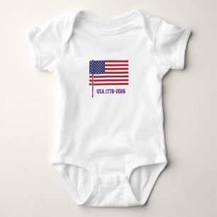 USA FLAG 1776-2026 Jubileum T Shirt
