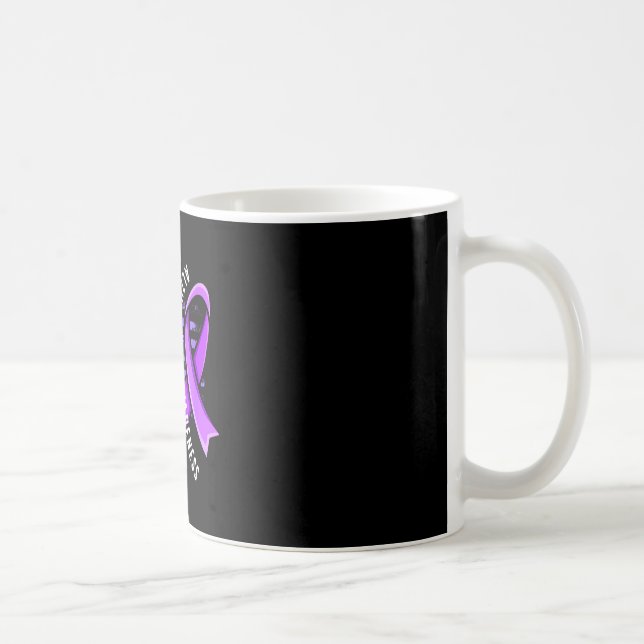 USA flag Alzheimer medvetenhet stödgrupp Kaffemugg (Höger)