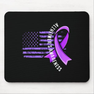 USA flag alzheimers medvetenhet stödgrupp Musmatta