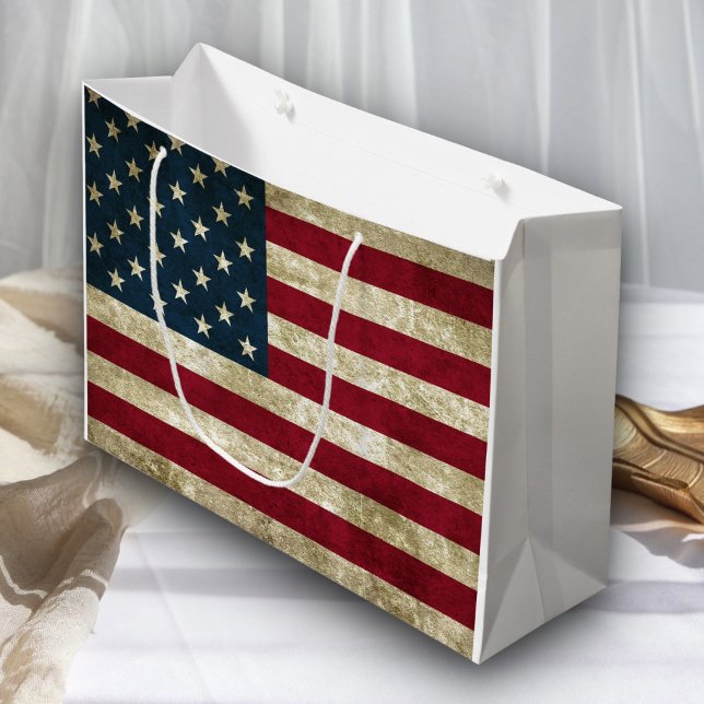 USA Flag Grunge (Skapare uppladdad)