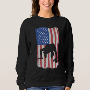USA Flag Halloween Spökfest 3 T Shirt