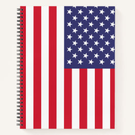 USA Flag Patriotic American Red White Blue Spiral