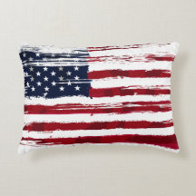 USA Flag Patriotisk Amerikansk Röd Vit Blå