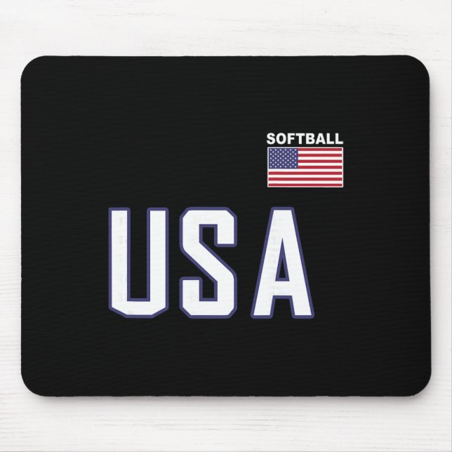 Usa Flag Softll Pocket Team Jersey Gift Top Tee  Musmatta (Framsidan)
