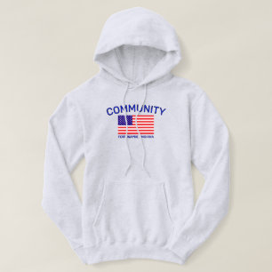 USA Flag Tröja (Anpassa den!) Hoodie