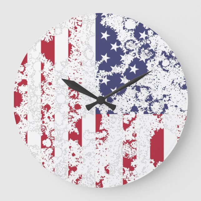 USA flag /USA KCALIMA effect by Masanser Stor Klocka (Framsida)