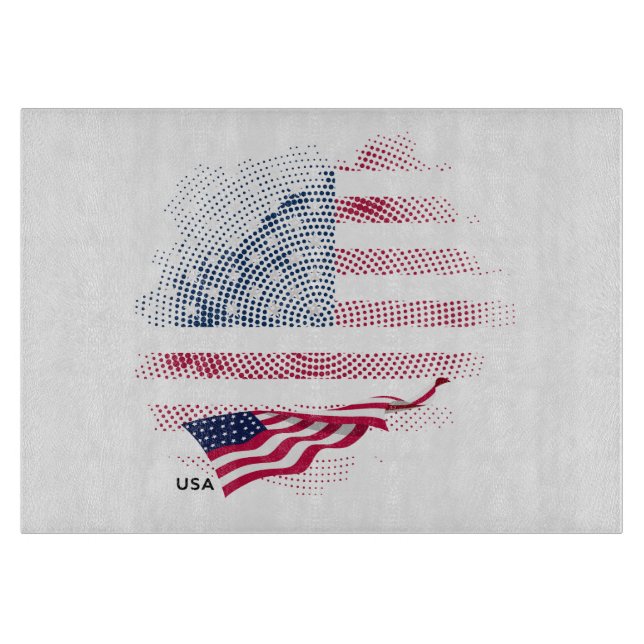 USA-flagga (Framsidan)