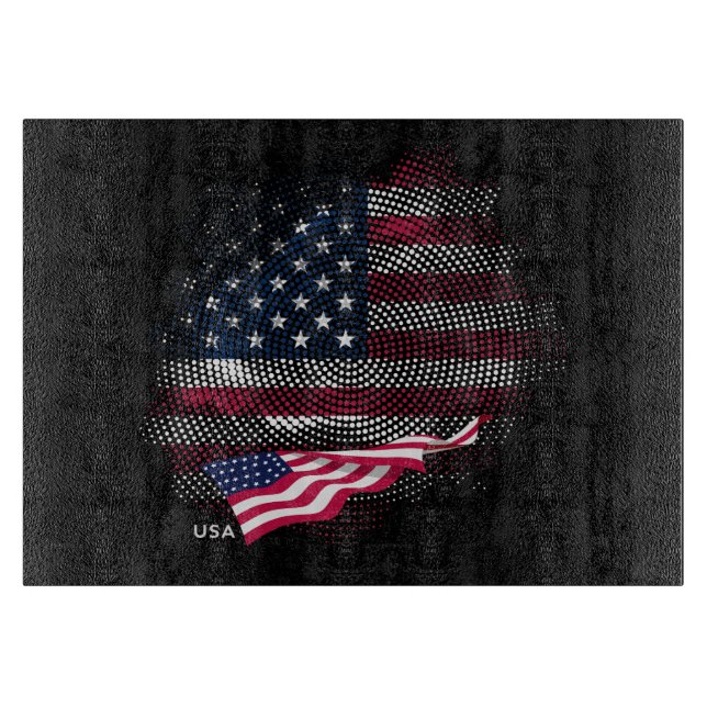 USA-flagga (Framsidan)