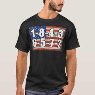 USA flagga 18436572 - lågenergilampa  T Shirt