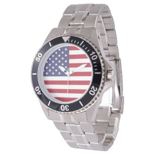 USA flagga 2 Armbandsur